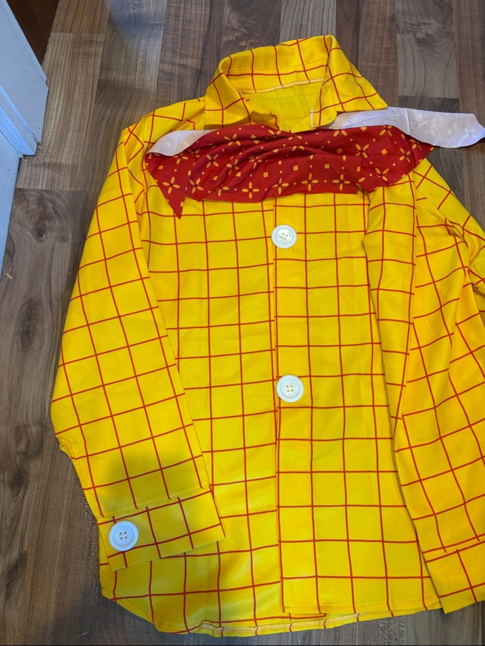 Woody costume : shirt and bandana